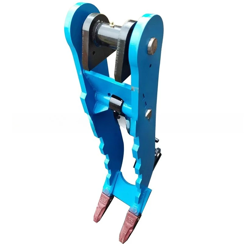 Excavator front end attachment mechanical thumb clamp large excavator hydraulic thumb clamp micro digging wood clamp machine