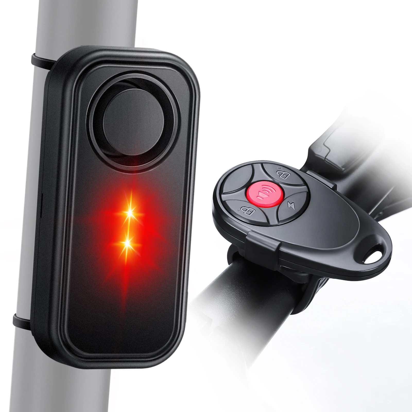 

Extractme Motorcycle Anti-theft Alarm Waterproof Bike Vibration Alarm With Led Light Motorbike Security Protection Alarm