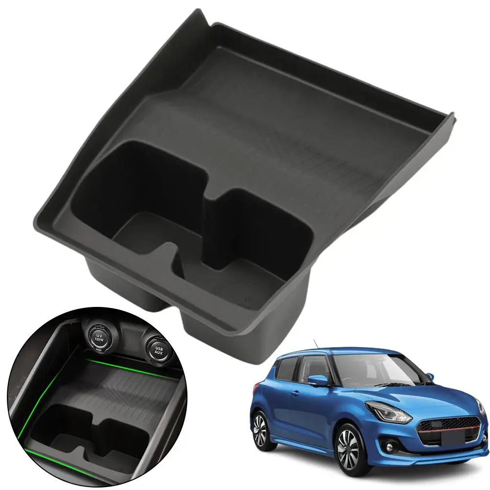 

For 16-24 S WiFi Silicone Cup Holder For Suzuki Swift Center Console Rear Cup Holder Beverage Limit Seat