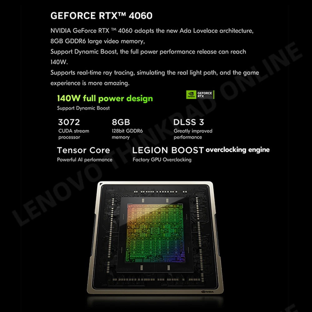 Lenovo-ノートブック,オリジナル,r9000p 2023 e-sports,ゲーミングノートブック,amd r9 7945hx,16コア,geforce rtx4060 8g 16インチ,2.5k,240hz