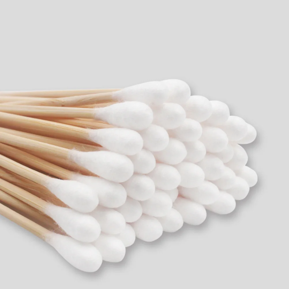 1000 قطعة من مسحات القطن المعقمة، منظف الجروح الطبية القابل للتصرف، أدوات تطبيق ذات طرف واحد، استخدام آمن عالي الامتصاص على جسم الوجه