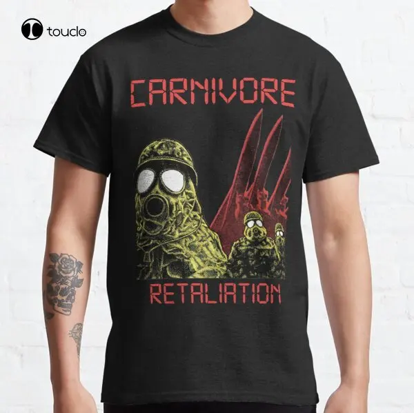 Carnivore Classic T-Shirt Tee Shirt Custom Aldult Teen Unisex Digital Printing Fashion Funny New Xs-5Xl