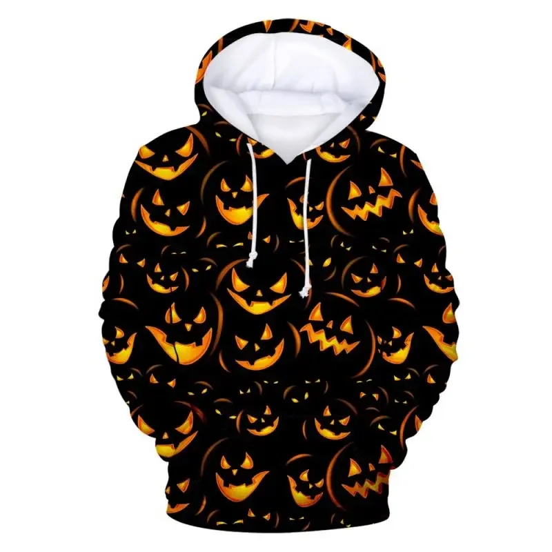 Pullover Hoodies 2024 Personalized Printing Sweatshirts for Men Halloween Decorative Pattern Air Conditioning Clothes Cp Comaany