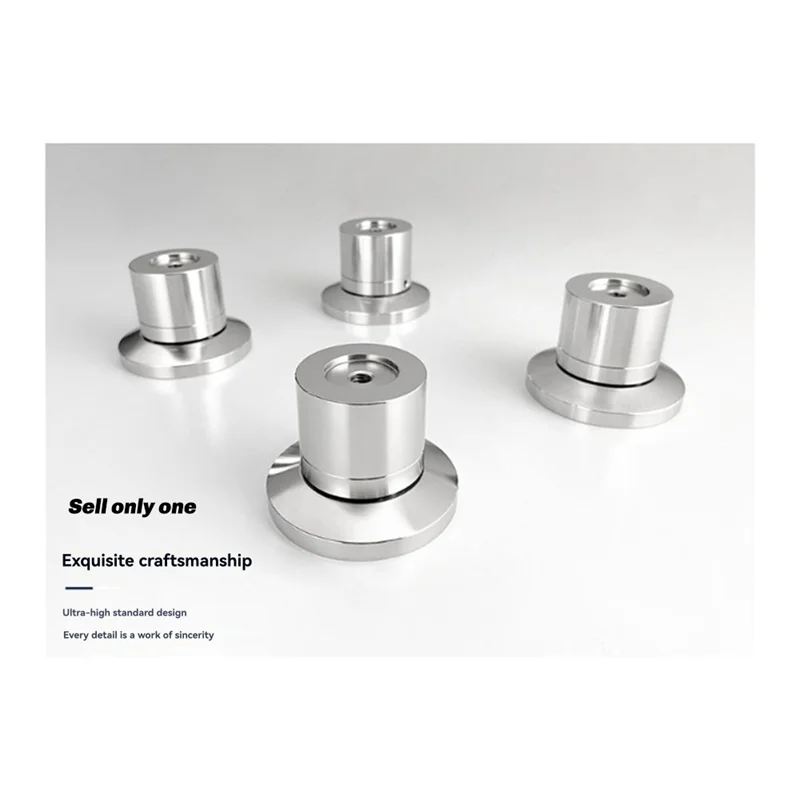 AA87 Large Ball Foot Nail Feet Pad Stands For HIFI Audio Speaker Amplifier - Anti-Shock Isolation Spikes