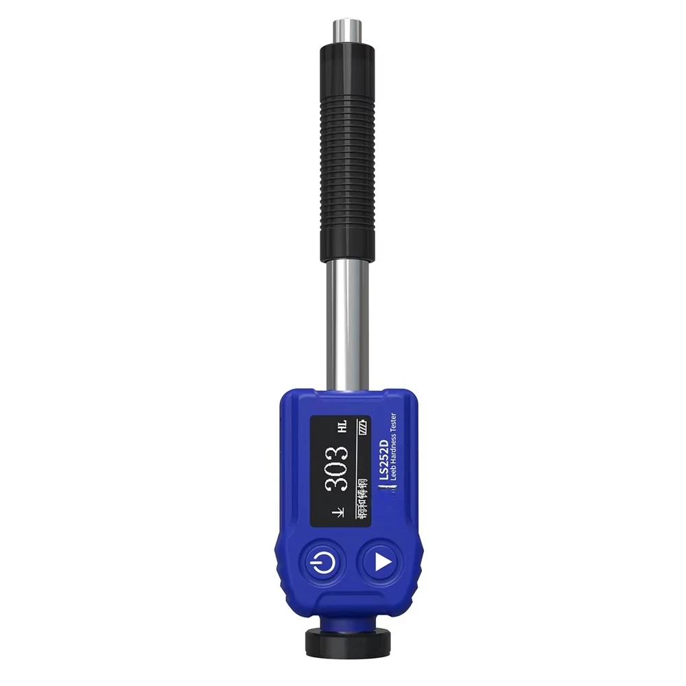 LS252D Palm Sized Metal Hardness Tester Digital Hardness Meter Leeb Hardness Tester with D Probe Measurement Range 170-960HLD