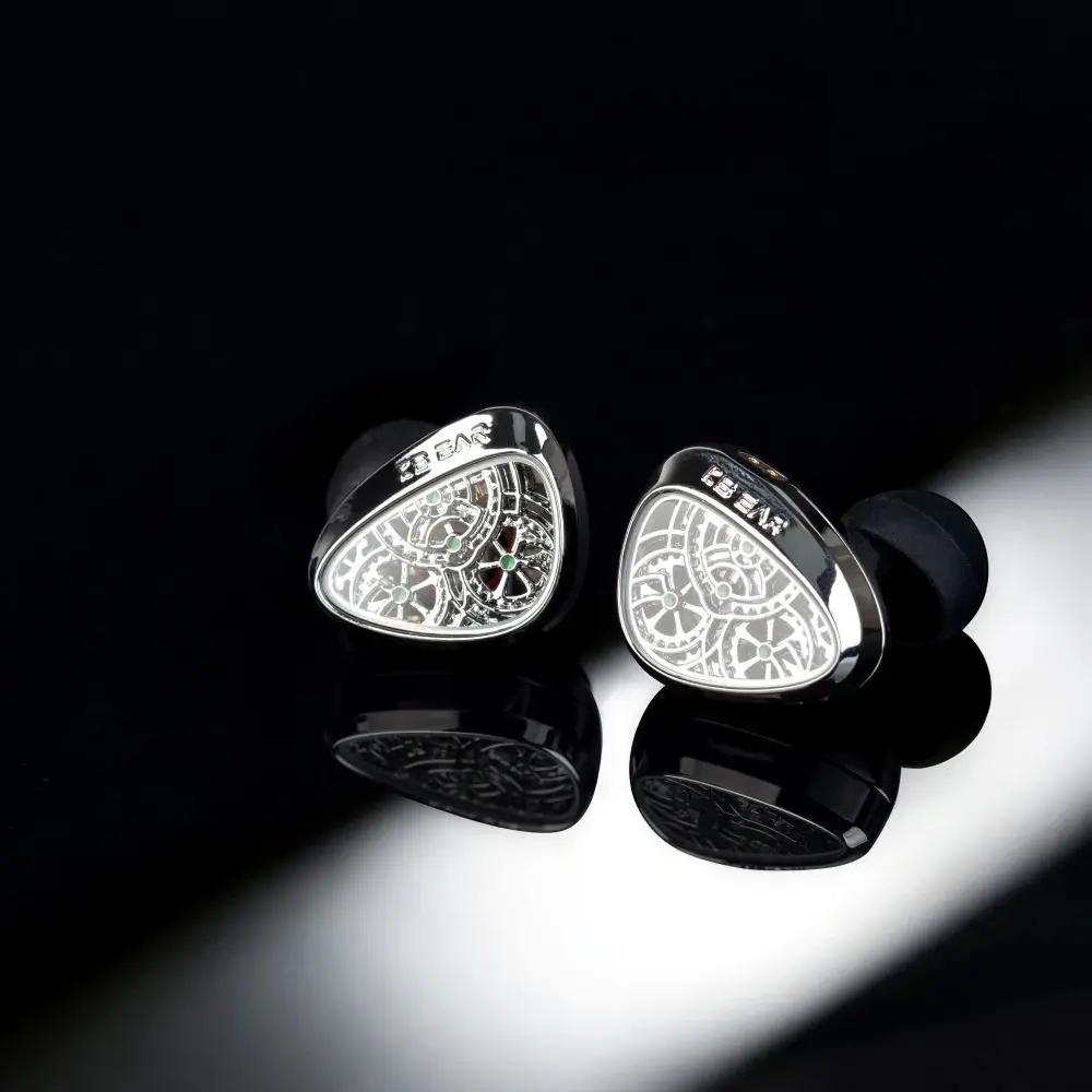 KBEAR TBX Tourbillon X IEMS In-Earphone Wired Headphones 10mm CVD-Coated Carbon Fiber Diaphragm Deep Bass Gaming Headset