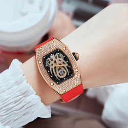 HANBORO New Fashion Trendy Women's Quartz Watch Small dial Silicone strap Brand Luxury Wristwatch Elegant Women Quartz Watches