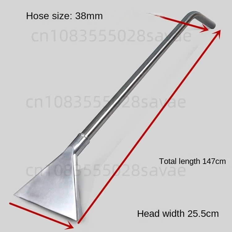 Carpet scraper, vacuum cleaner, suction head, stainless steel head accessories, cleaning machine, scraper head, universal