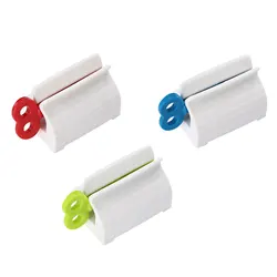 Rolling Tube Toothpaste Squeezer Toothpaste Seat Holder Stand Rotate Toothpaste Dispenser For Bathroom Tube Roller Winder