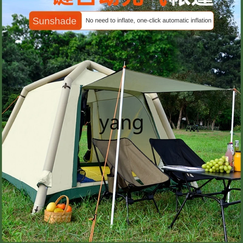 L'm'm Automatic Inflatable Tent 4-5 People Camping Equipment Camping Sun Protection Folding Portable