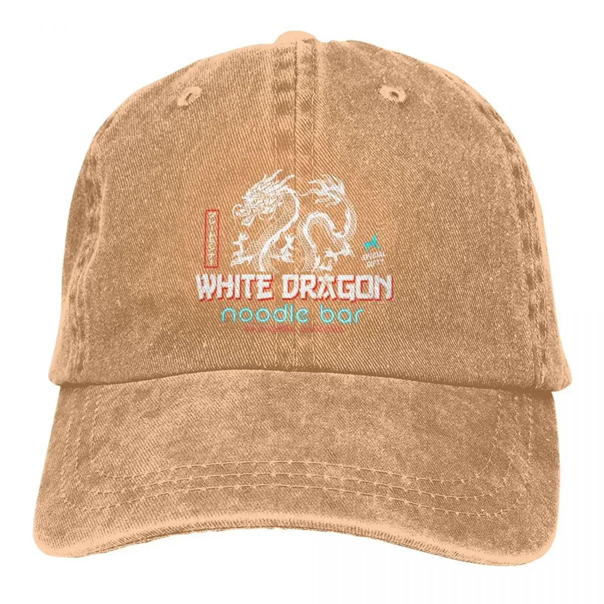 Multicolor Hat Peaked Women's Cap Blade Runner 2049 K Film White Dragon Noodle Bar Cool Personalized Visor Protection Hats