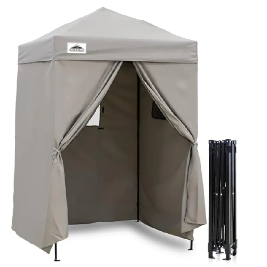 

Flex Ultra Compact 5x5 Pop-up Canopy Sun Shelter Changing Room Portable Privacy Canopy Cabana for Pool Fashion Photoshoots or C