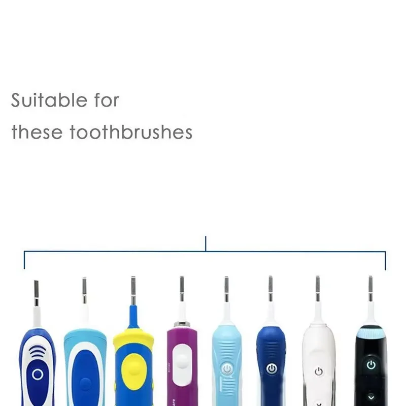 رؤوس فرشاة بديلة 4/8/16/20 لفرشاة الأسنان الكهربائية أورال بي المزدوجة النظيفة لآورال بي، 1000، 8000، 7000، للبالغين والأطفال، حيوية والمزيد #4