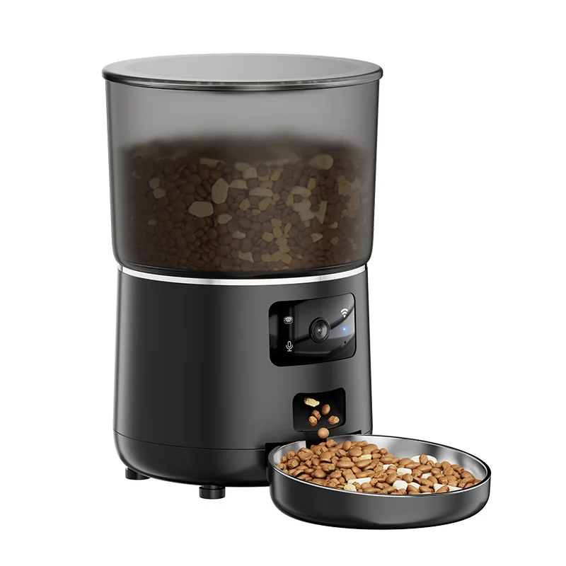 

Coofull Pet Bowl Automatic Food Feeder Remote WIFI HD Camera Voice Monitoring Cat Dog Large Capacity Intelligent Feeding