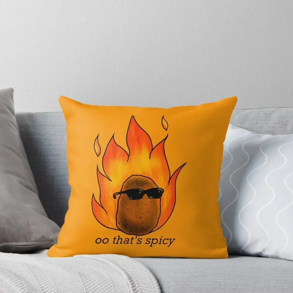 

Spicy Potato Throw Pillow Cushions Home Decor Couch Pillows christmas ornaments 2025 Sofa Pillow Cover pillow