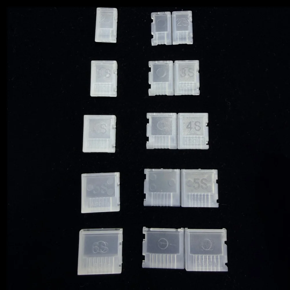 10pcs 2S 3S 4S 5S 6S LiPo Battery JST-XH Balanced Head Protection Balance Plug Savers AB Clip For RC Drone Battery Parts