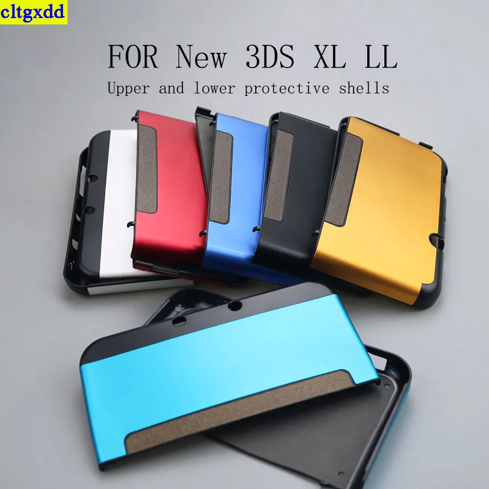 

cltgxdd 1 set is suitable FOR NEW 3DS XL LL controller aluminum hard shell shell, upper and lower cover protective shell
