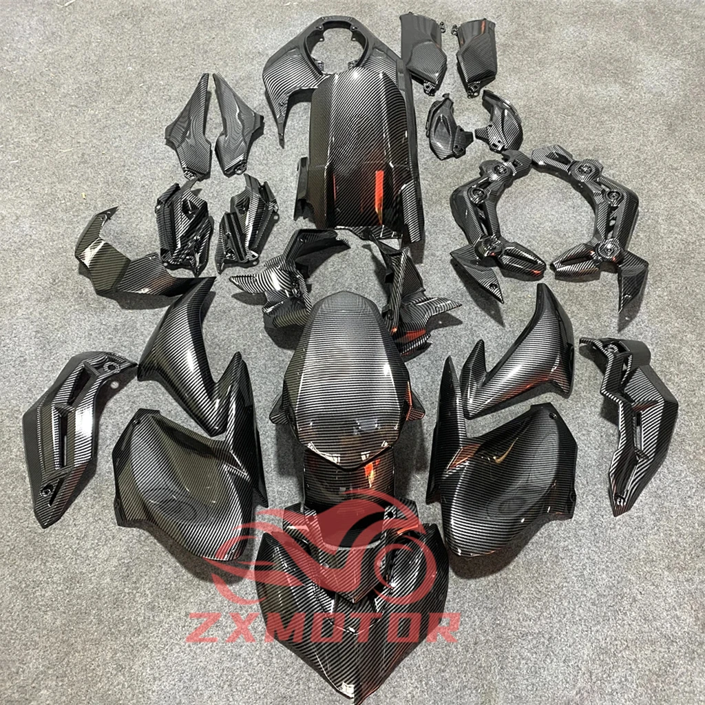 Карбоновые цветные Обтекатели для Kawasaki Z900 17 18 19 мотоциклетный спортивный пластиковый комплект обтекателей высокого качества Z 900 2017 2018 2019