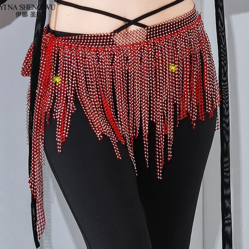 Écharpe de hanche de danse du ventre pour femmes, chaîne de taille, couleur argent, ceinture gitane, accessoires de Costume de danse du ventre, ceinture de Performance pratique