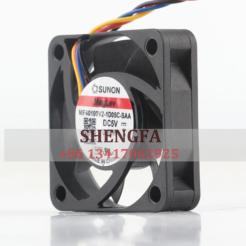 New original SUNON 40*40*10MM MF40100V2-1D05C-SAA DC5V 0.36W 4010 PWM temperature control silent cooling fan