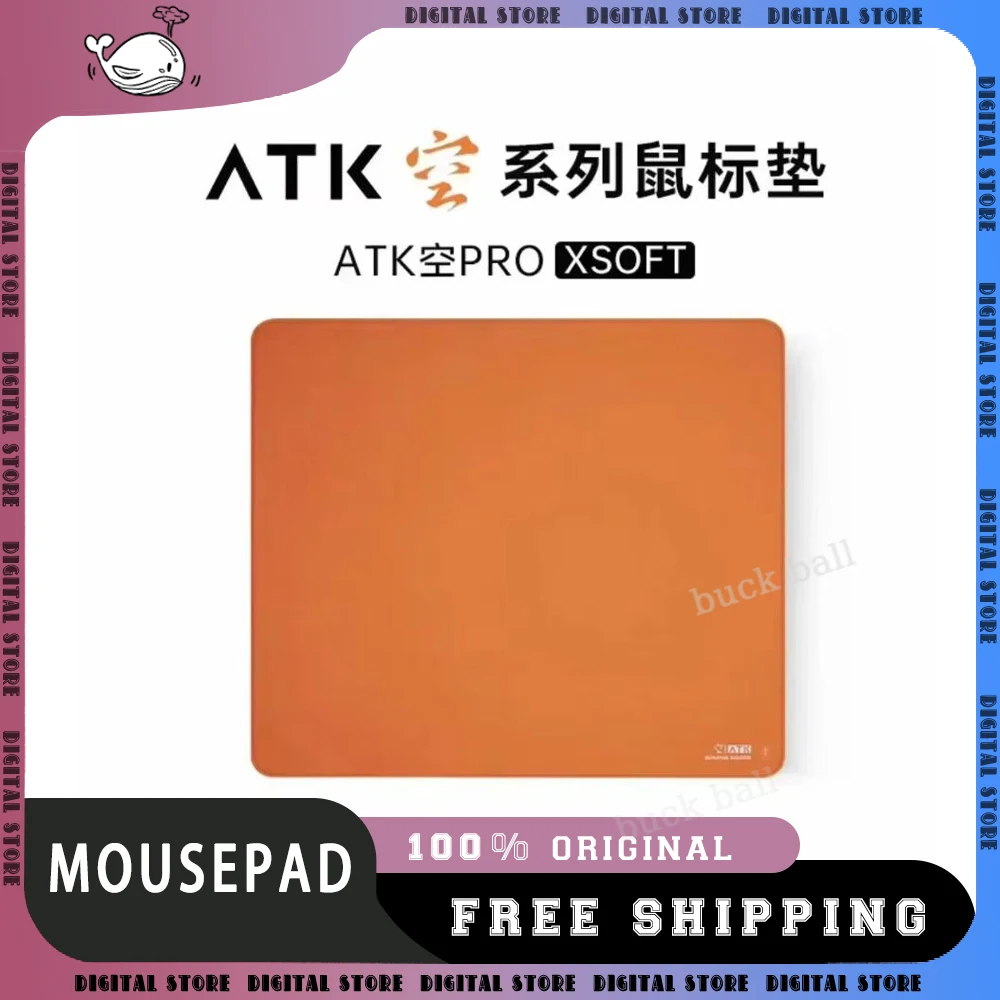 Imagem -02 - Atk Kong-advanced Fiber Pro Mousepad Antiderrapante Impermeável Tamanho Extra-grande Evitar a Transpiração das Mãos Teclado de Computador pc Gaming Gift