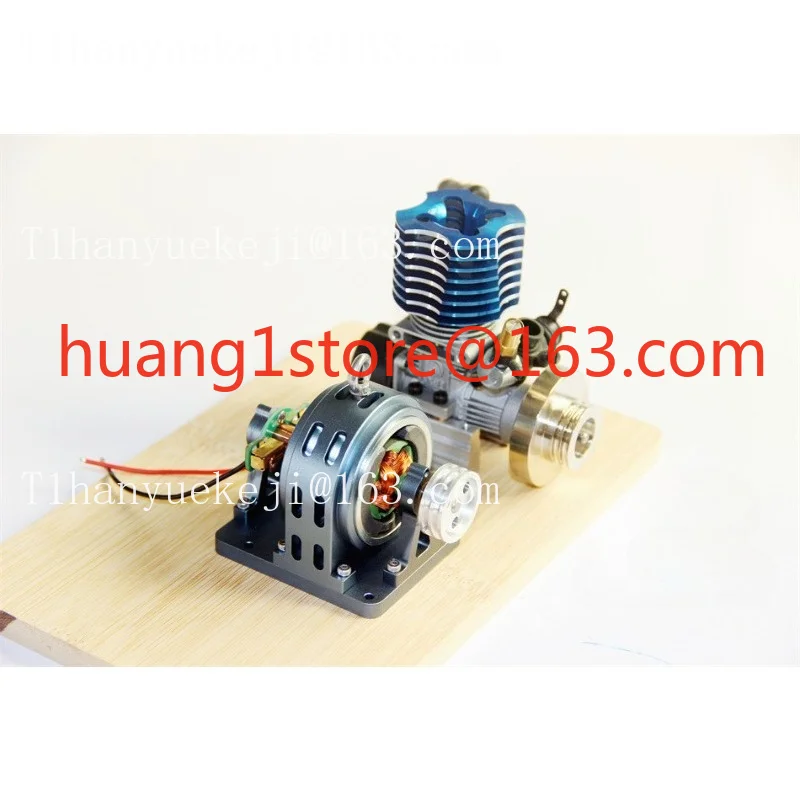 Retro model micro generator motor pure copper movement metal shell micro generator 12v