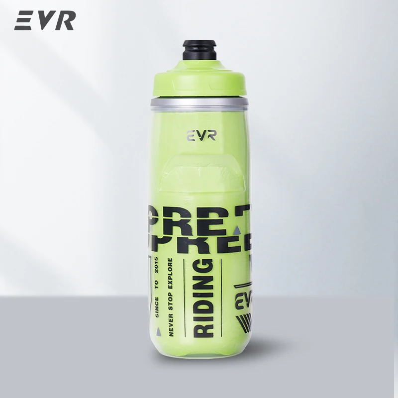 EVR Zomer 620ml Warmte-isolerende Fietsfles Koelhoudende Racefiets Sportwaterfles Ijskoelende Knijpfles Fietsfles