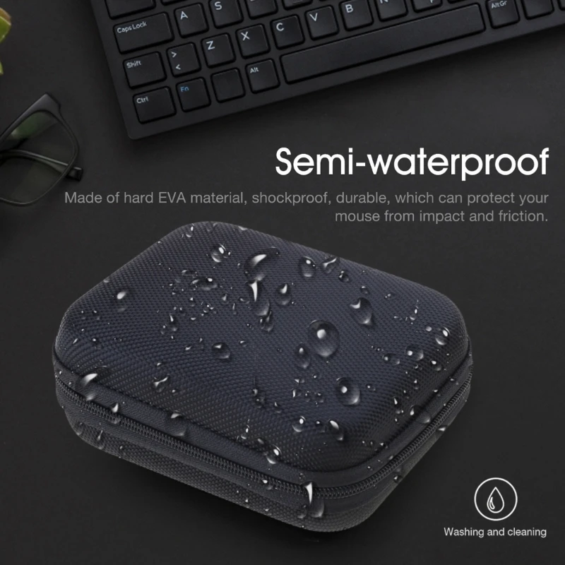 Water Resistant Carrying Case for Game Device Lightweight & Portable Designing Storage Bag Square Case for Powkiddy V90 Dropship