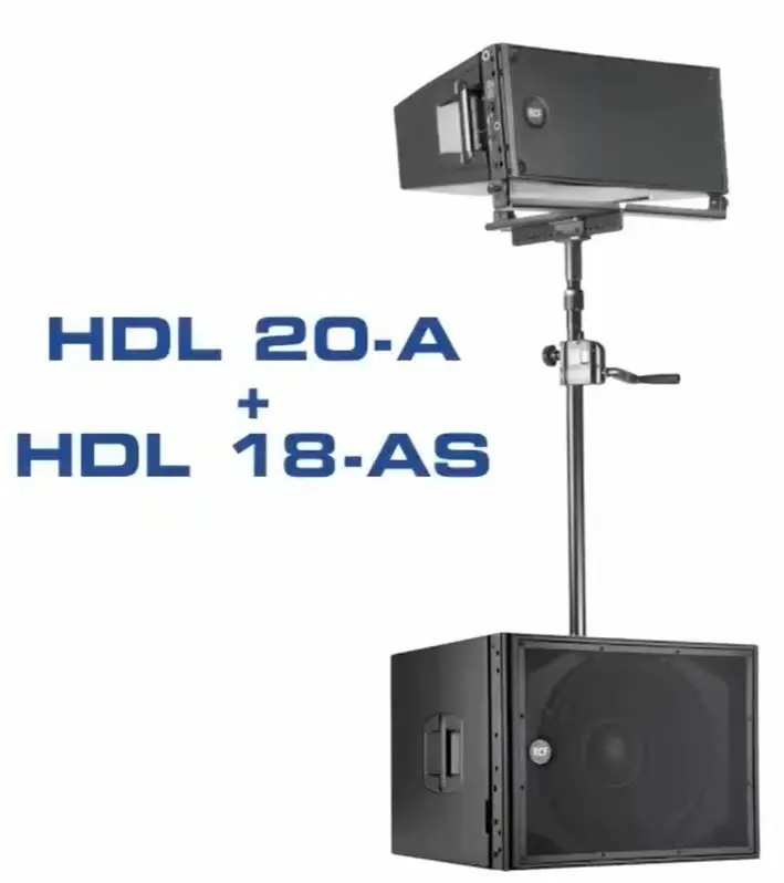 Professional Neo Single 18inch Subwoofer Active HDL18AS for HDL20A HDL30A Line Array System 8ohm Metal Professional Bass Speaker