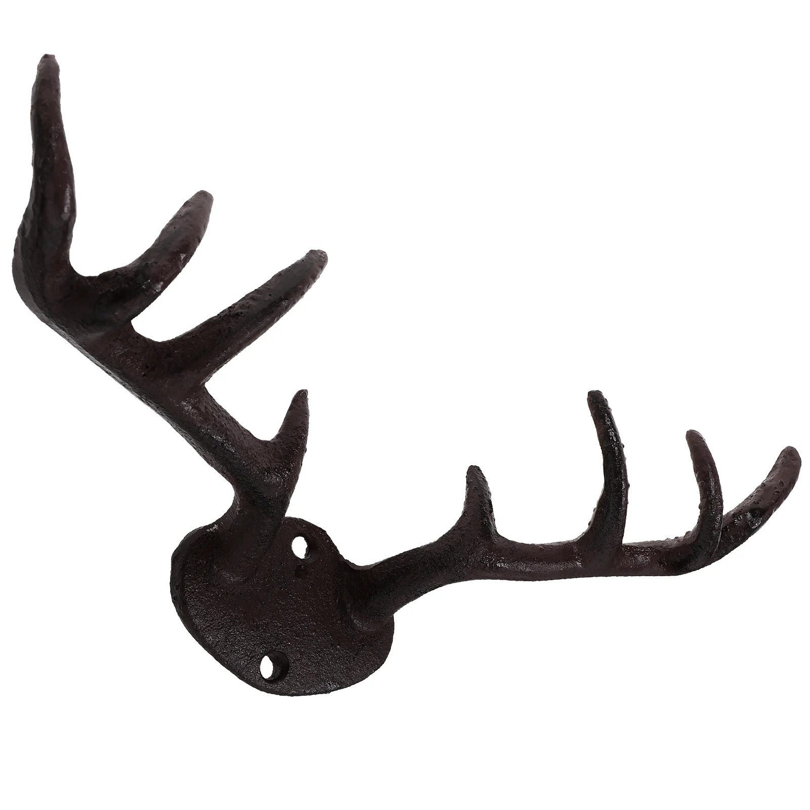 

Cast Iron Antler Hook Retro Wall Hanger Coat Hat Household Key Hanging Decorative Delicate