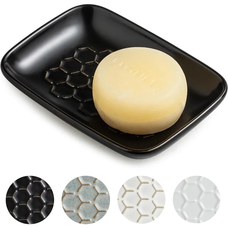 

Мыльница для Sr Bar Держатель для мыла Керамическая мыльница для мыла для бара Хэллоуин Держатель для губки Мыльница для мыла Набор для ванной комнаты