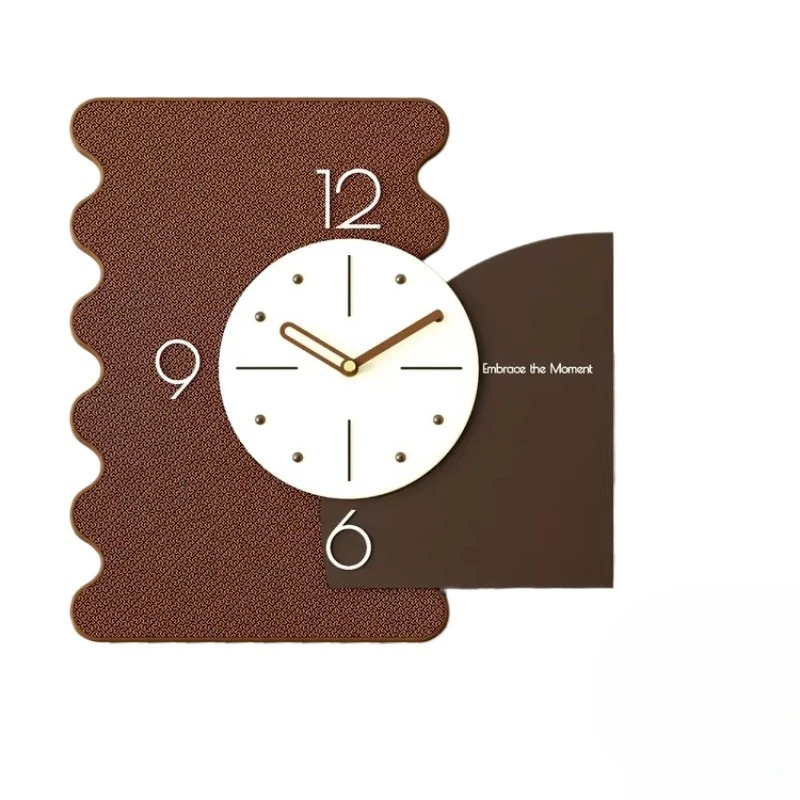 

Stereo Nordic American Wall Clock Creative Art Clock Minimalist Clock Living Room Wall Hanging
