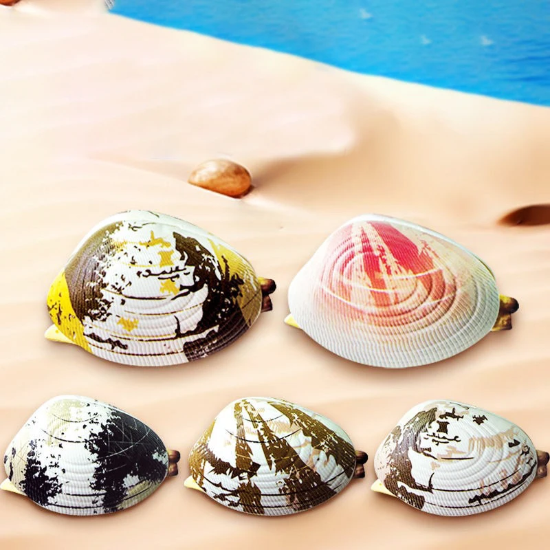 水噴霧ハマグリのおもちゃトリッキー吸水性海洋貝殻ミニ水クリエイティブ小さなギフト子供のためのエイプリルフール