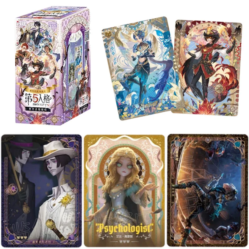 Genuine Identity Ⅴ Card Identity Ⅴ The Fourth Edition Carving Time Basic Version Trading Cards Game Collection Card Toys Gifts