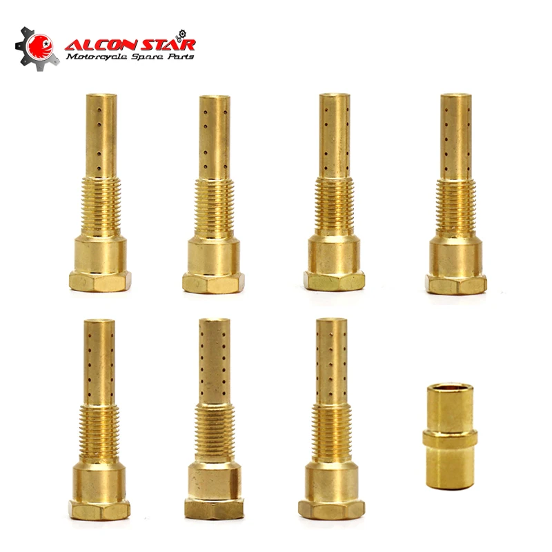 Alconstar Keihin Держатель форсунки карбюратора 8, 12, 16, 18, 20, 24, 30 отверстий Комплект головной масляной игольной форсунки карбюратора N427-46