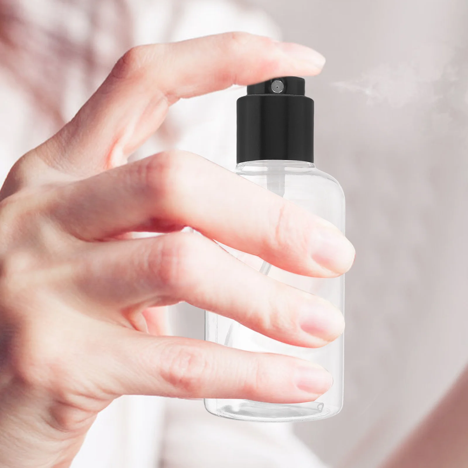 

10Pcs Perfume Dispenser Pump Top Replacement - Easy Press Down Sprayer Head for Refillable Bottle Mist Application