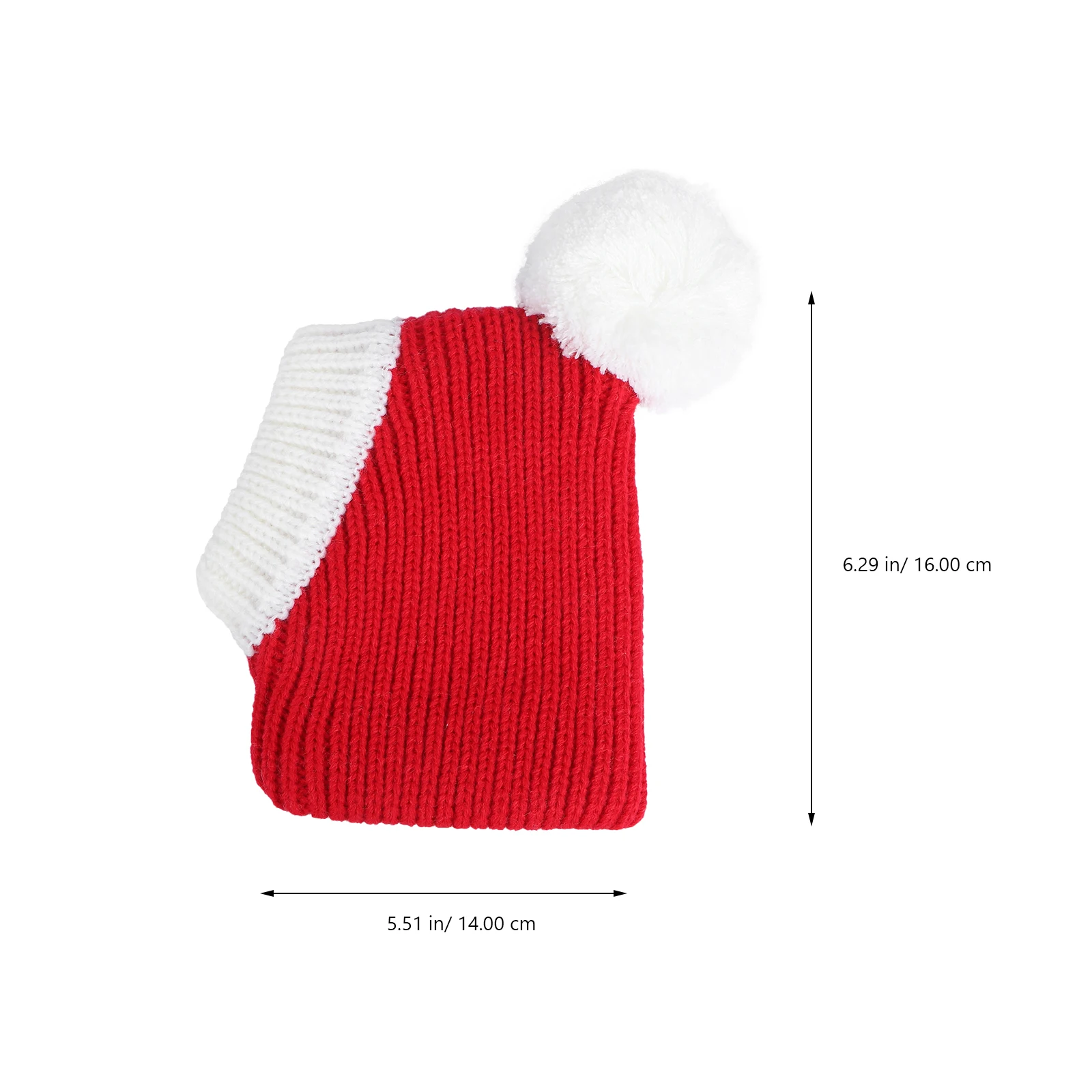 

Pet Santa Hat Puppy Warm Dog Hats for Small Dogs Has Birthday Wool Christmas Dad