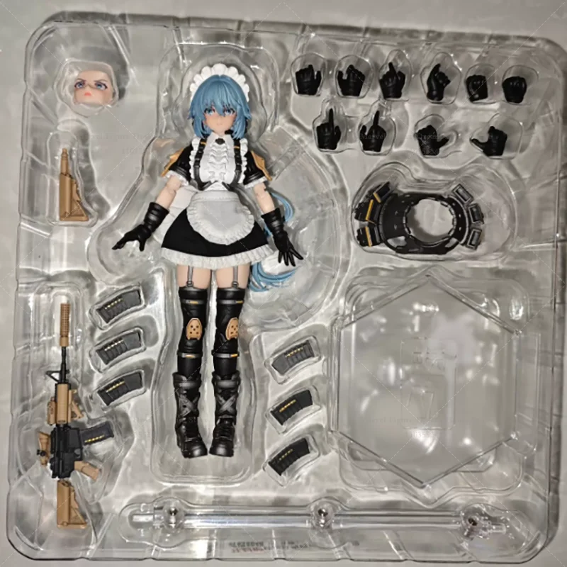 

Snail Shell RA-02 1/12 Scale Tactical Maid Action Figure 6-Inch Dual Identity Tokiwa Kazune Full Set Soldier Toy Collectible
