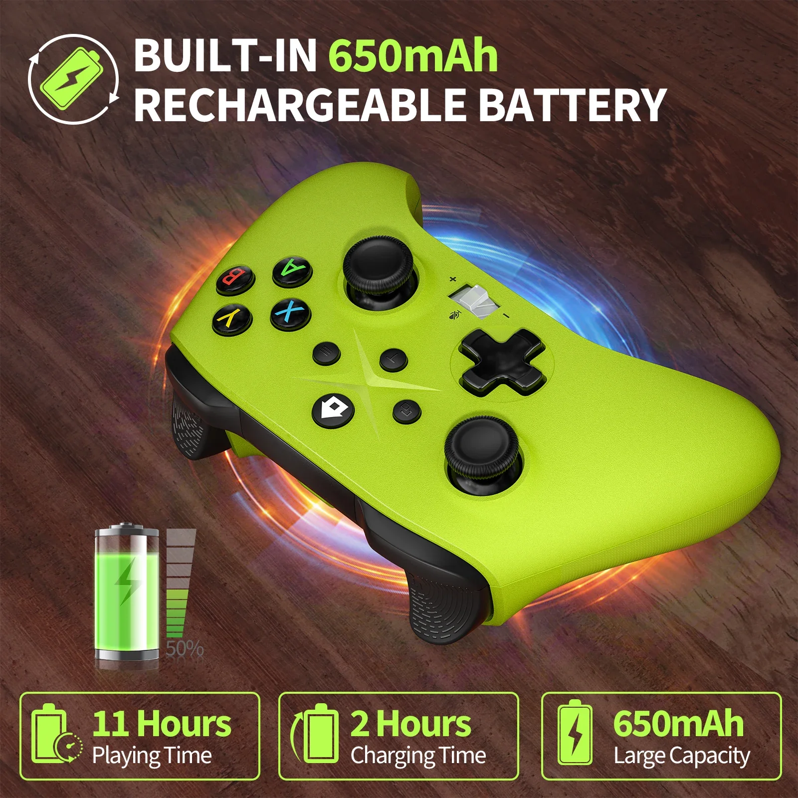 2.4G Wireless Gamepad For Xbox One Series X/S/PC/IOS//Steam 6 Axis Gyro Turbo Function Game Consoles XBOX Controller Joystick