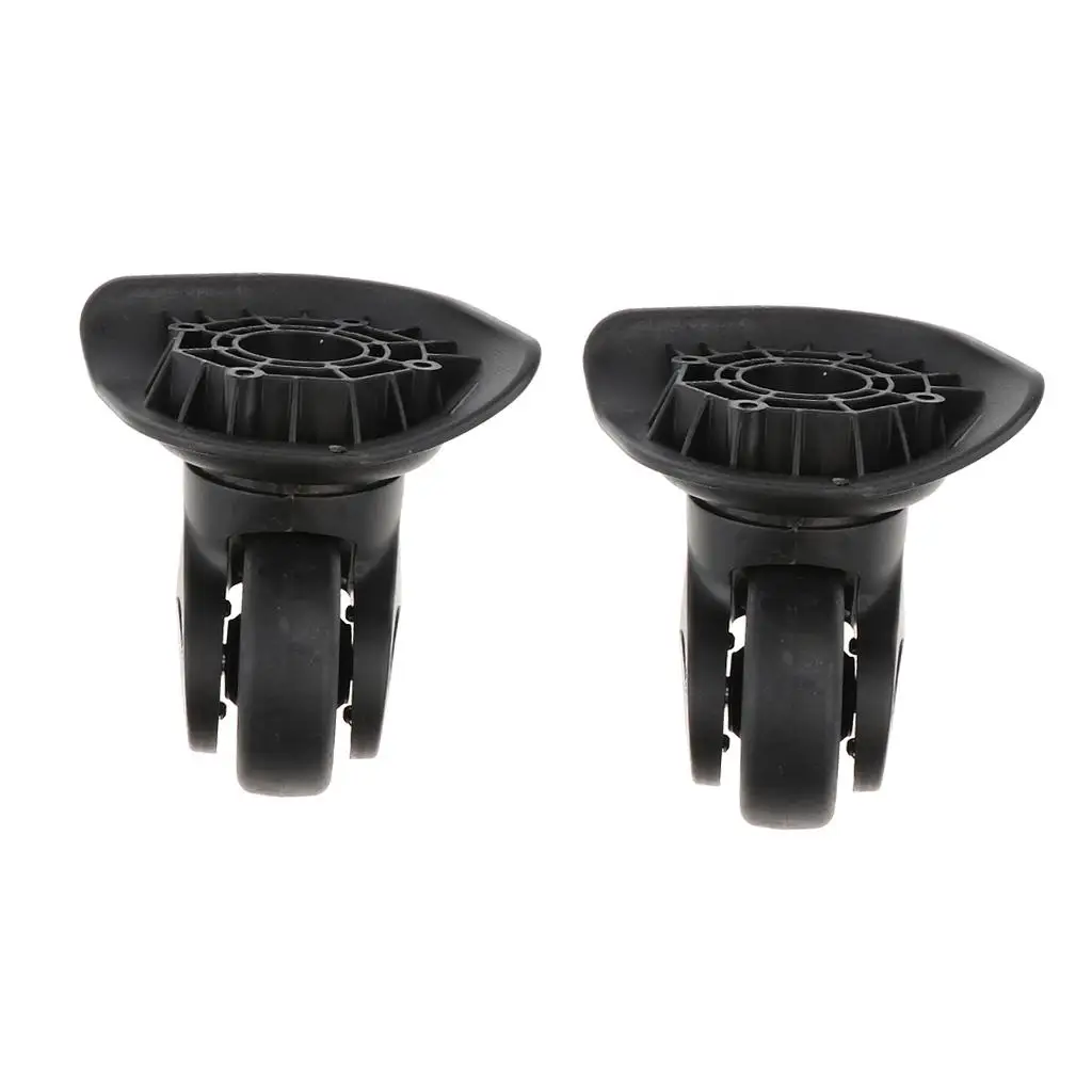 1 Pair Rotation Luggage Suitcase Wheels Swivel Casters Rollers for Travel -Rotation Flexible and High Quality