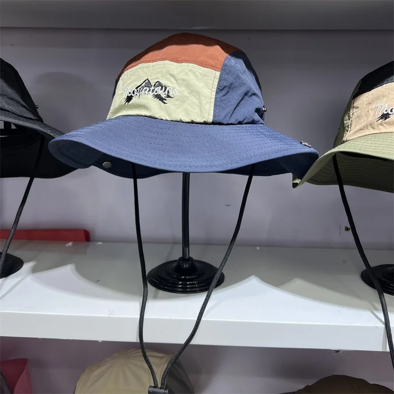 

Summer Hats For Women Men Fisherman Cap Quick Drying Breathable Sunscreen Sunshade Outdoor Fishing Hiking 2025 New