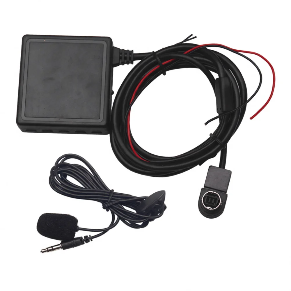 Wireless Bluetooth Adapter Cable For Alpine Car Head Unit AUX Input Music Receiver Handsfree Interface Connector Device