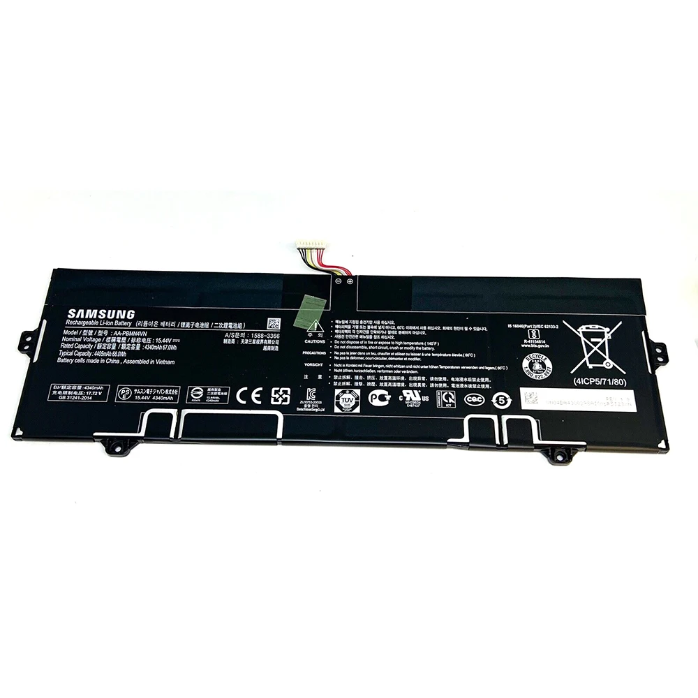 Imagem -02 - Nova Bateria de Laptop Aa-pbmn4vn 15.44v 67wh para Samsung Galaxy Book Pro 15 Np950xdb Np950qdb de Alta Qualidade