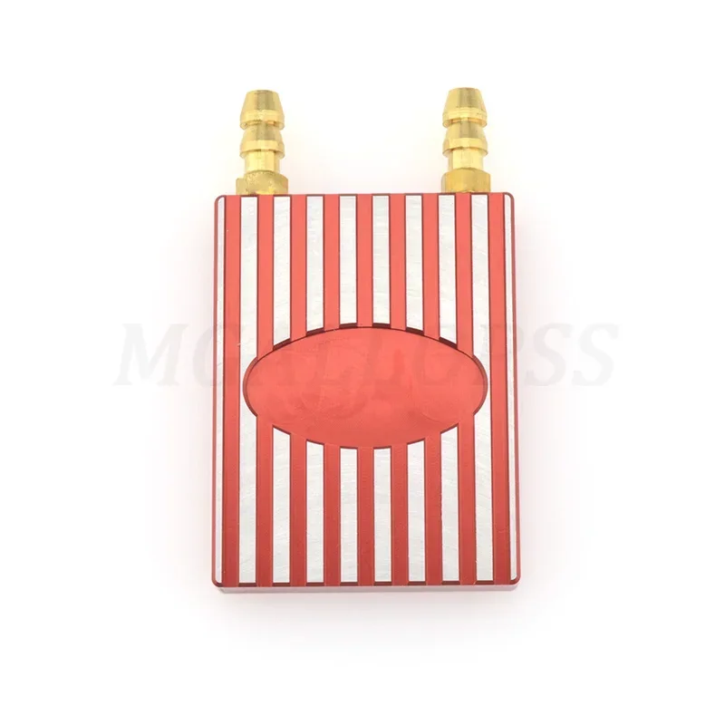 Watercool Sheet  Aluminum Alloy ESC Radiator Water Cooling Block for RC Car Bait Boat ESC Cool Down DIY Accessories 1pc