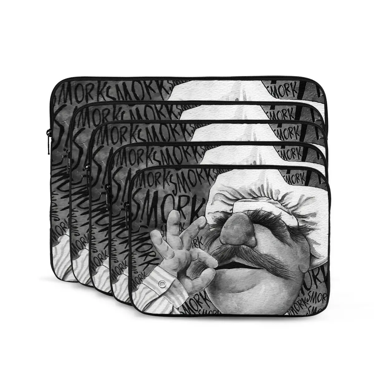 Sueco chef smork notebook bolsa para portátil 10 12 13 15 17 Polegada notebook manga capa saco tablet à prova de choque caso saco