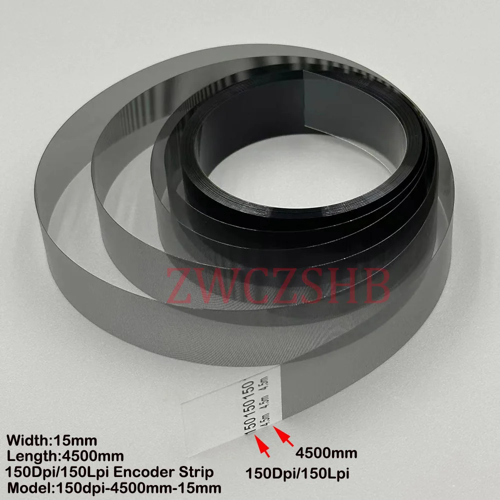 1PC Encoder Raster Strip 150DPI 150LPI 15mm Width for Gongzheng Flora Inkjet Printer H9720 Encoder Sensor Reader  Film Tape