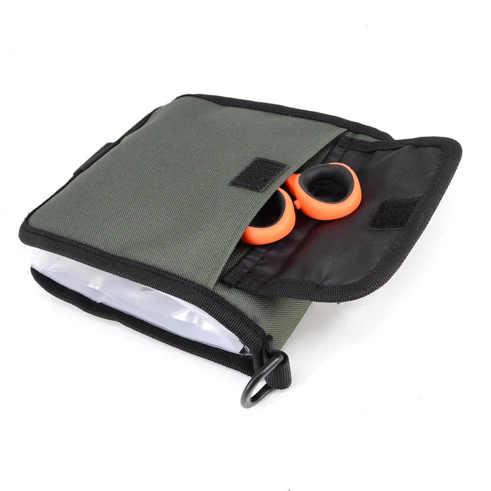 Hirisi Fishing Rig Bag Tackle Accessory Storage Carp Fishing Rigs Hair Rigs Wallet Transparent Carry Bag Angling Tackle Holder