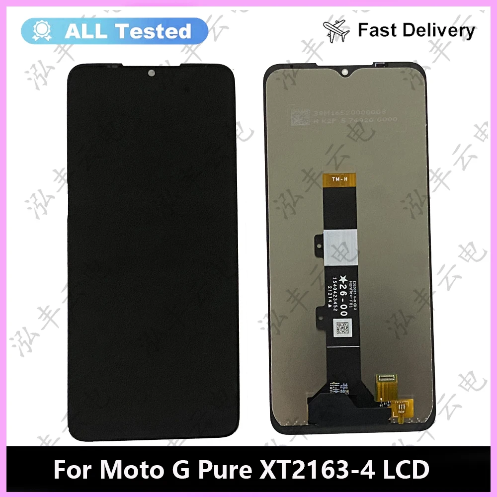 

6.5" NEW For Motorola Moto G Pure LCD Display Replacement Touch Screen Digitizer For MOTO Gpure LCD Sensor XT2163-4