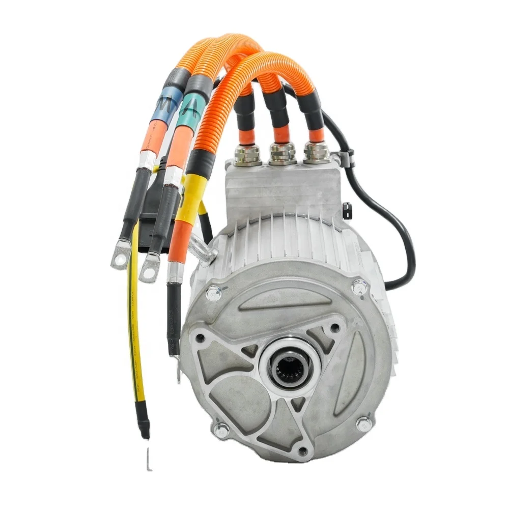 High Efficiency 13KW 70V PMSM Three-Phase AC Motor Eletiric car motor for Electric Vehicles  Cars