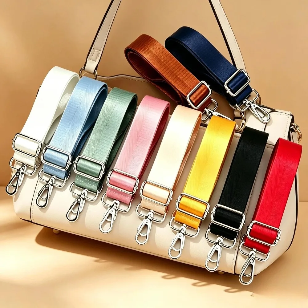 Replacement Shoulder Bag Strap For Briefcase Men Crossbody Shoulder Bags Strap Adjustable Black Women Bag Accessories